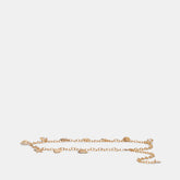 SHELL CHAIN LINK BELT GOLD