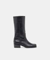 ROMIE BOOTS BLACK LEATHER