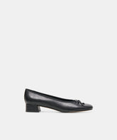 RITLA MID HEELS BLACK LEATHER