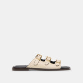 FIN SANDALS BONE LEATHER