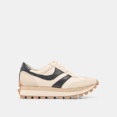 TRESA SNEAKERS WHITE BLACK LEATHER