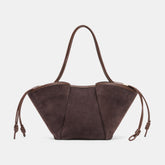 MARO TOTE CHOCOLATE SUEDE