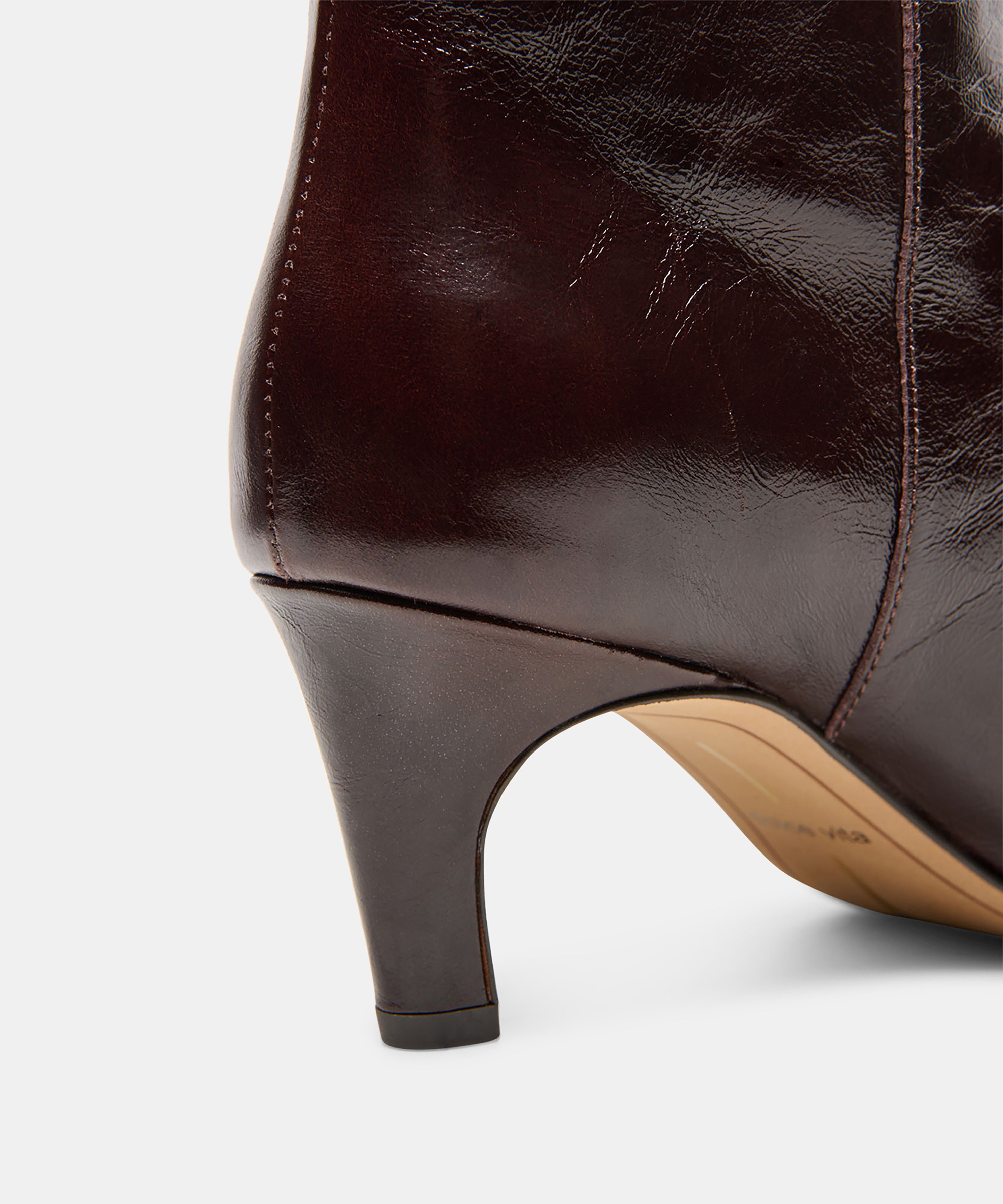 JAZMIN BOOTS BLACK CHERRY LEATHER