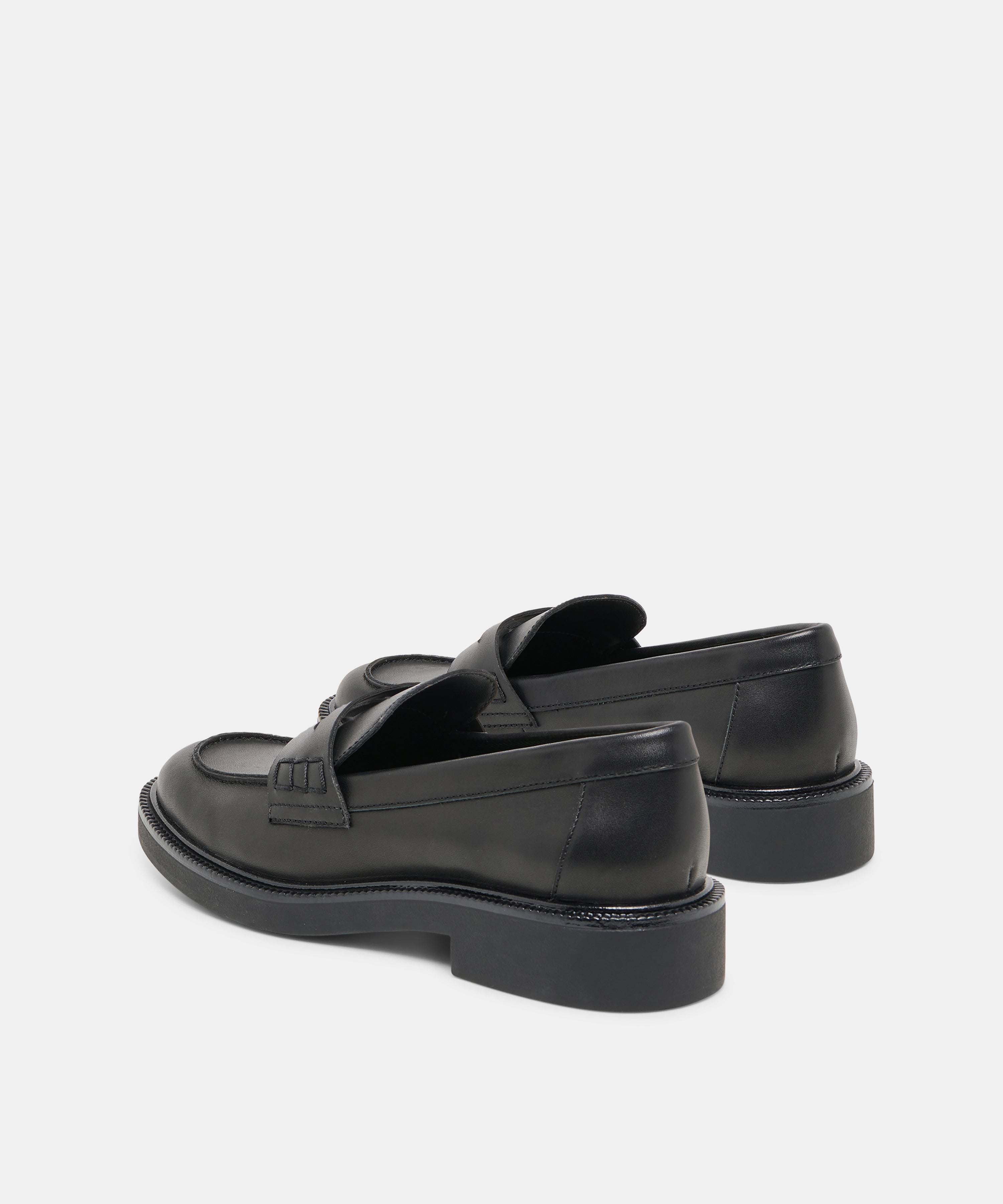 TIGGY LOAFERS BLACK LEATHER