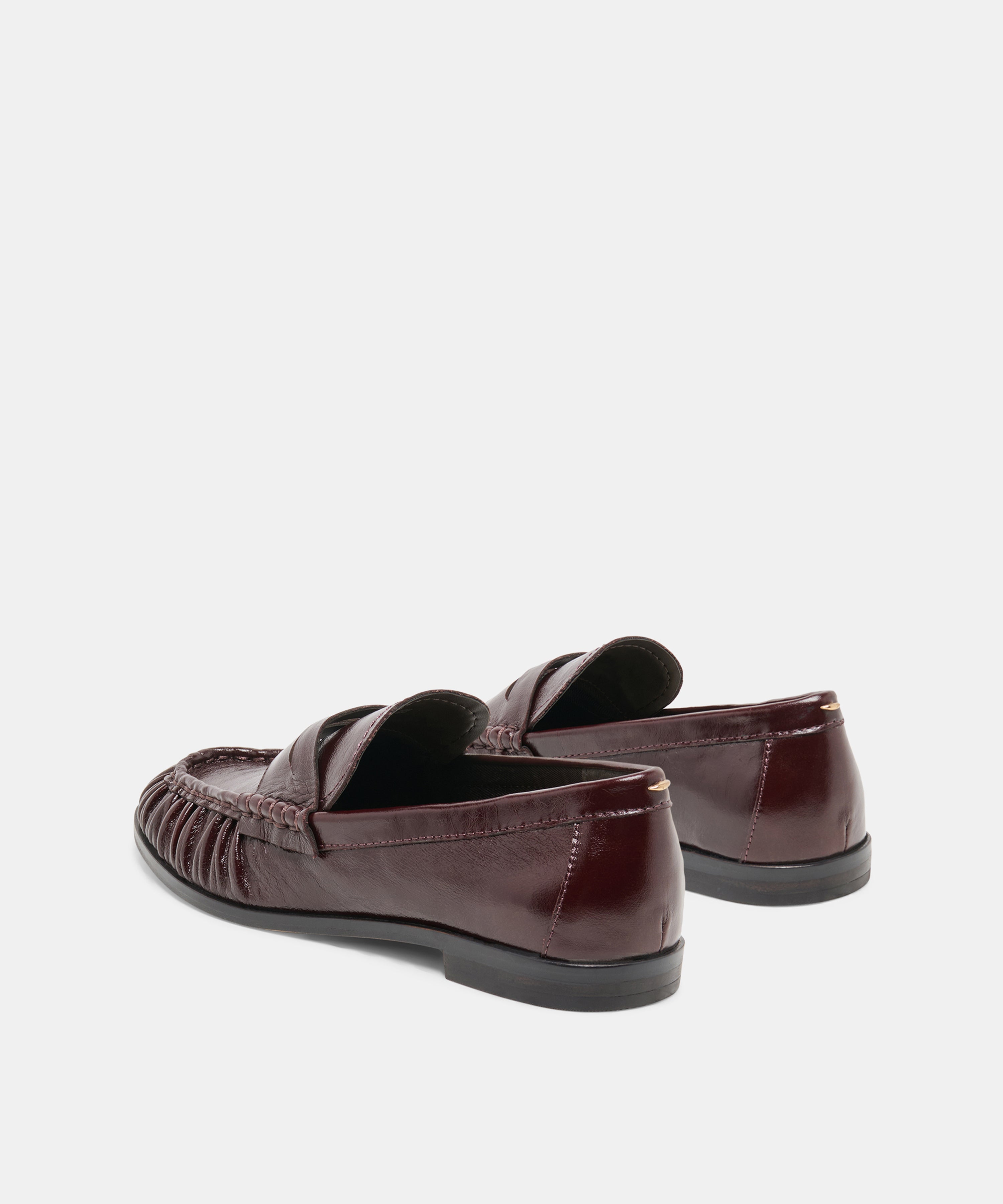 BAXEN LOAFERS OXBLOOD LEATHER