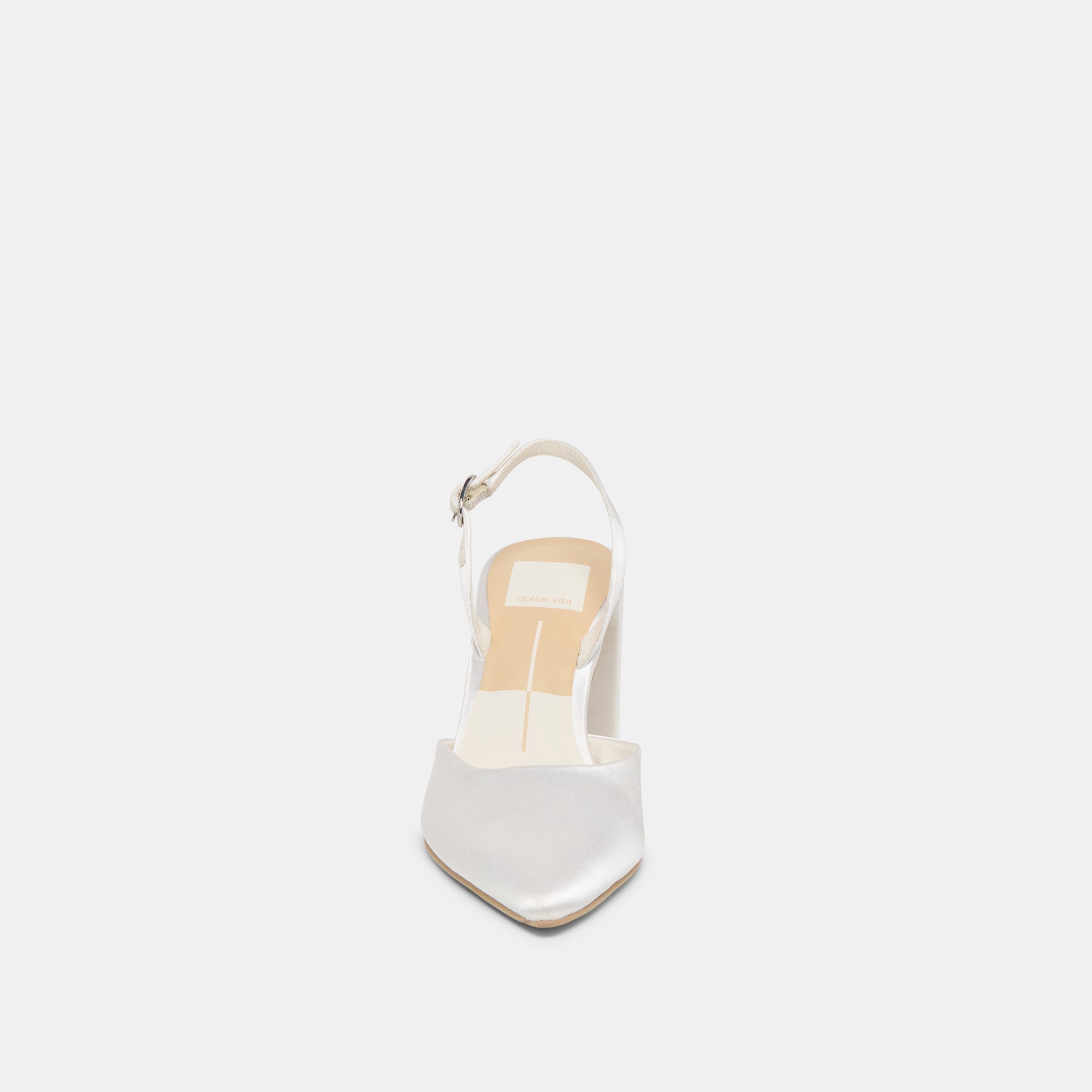 CAREL HIGH HEELS TRUE WHITE SATIN