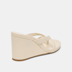 HELAN WEDGES BONE LEATHER
