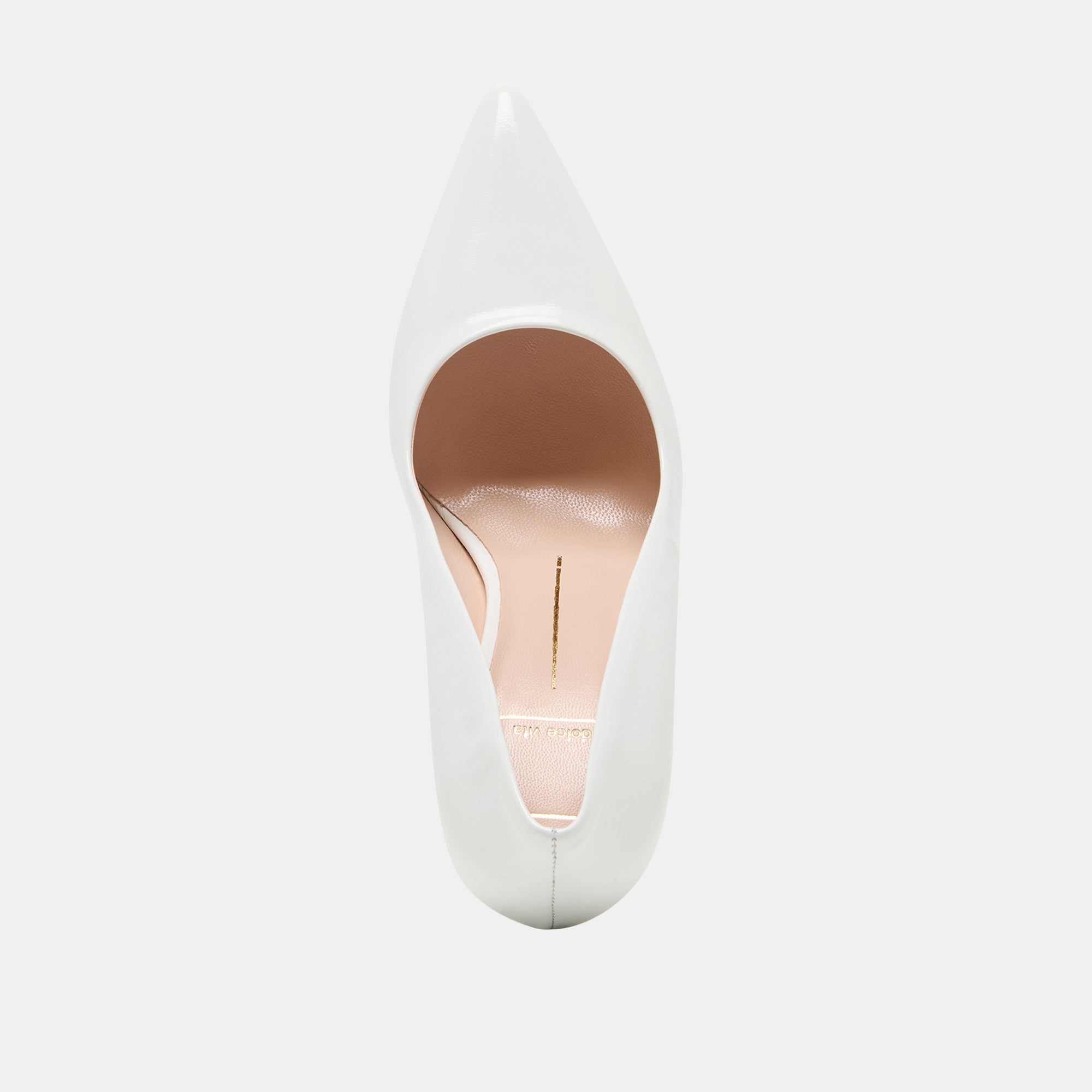 LANKY HEELS WHITE LEATHER