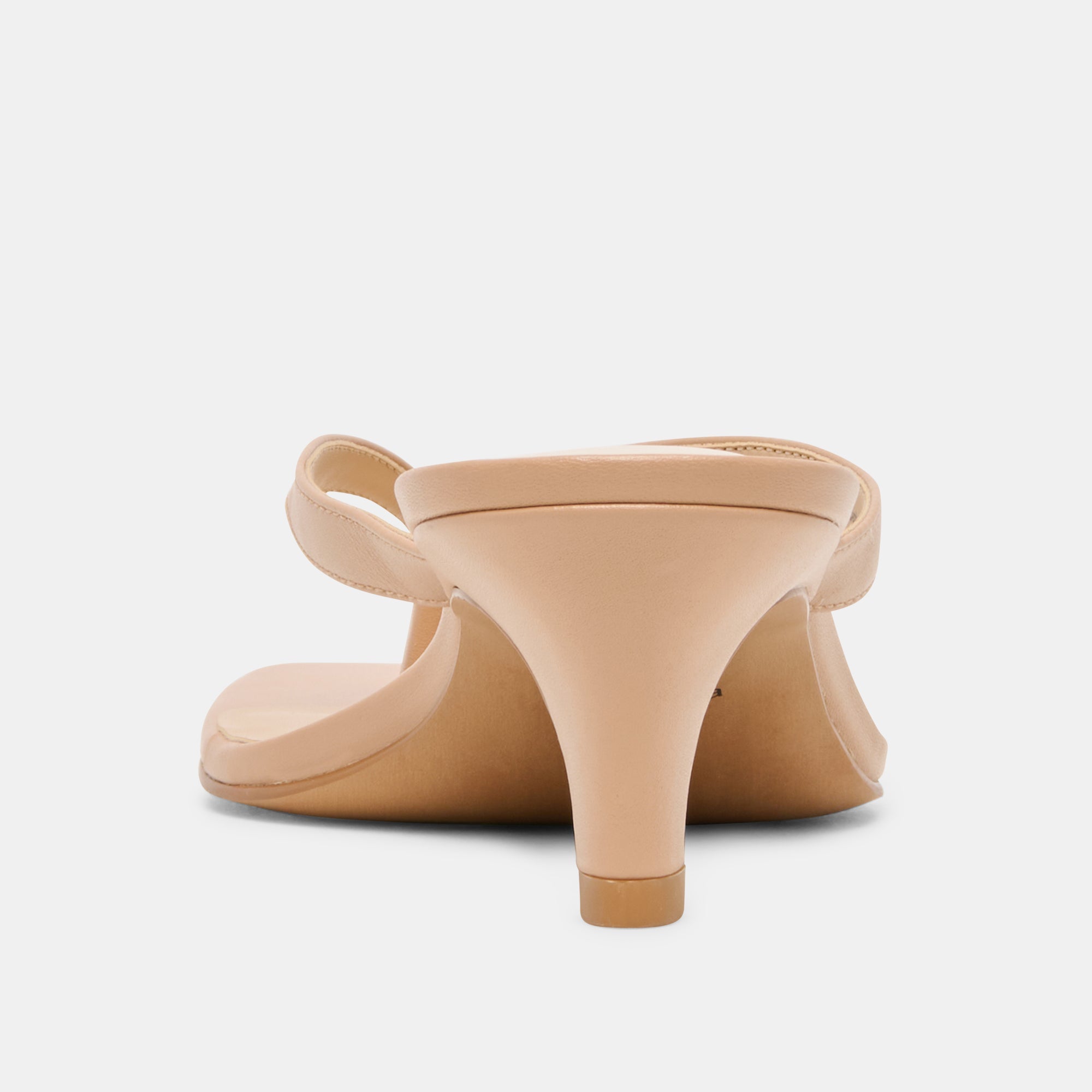 RAMIA HEELS CAFE LEATHER