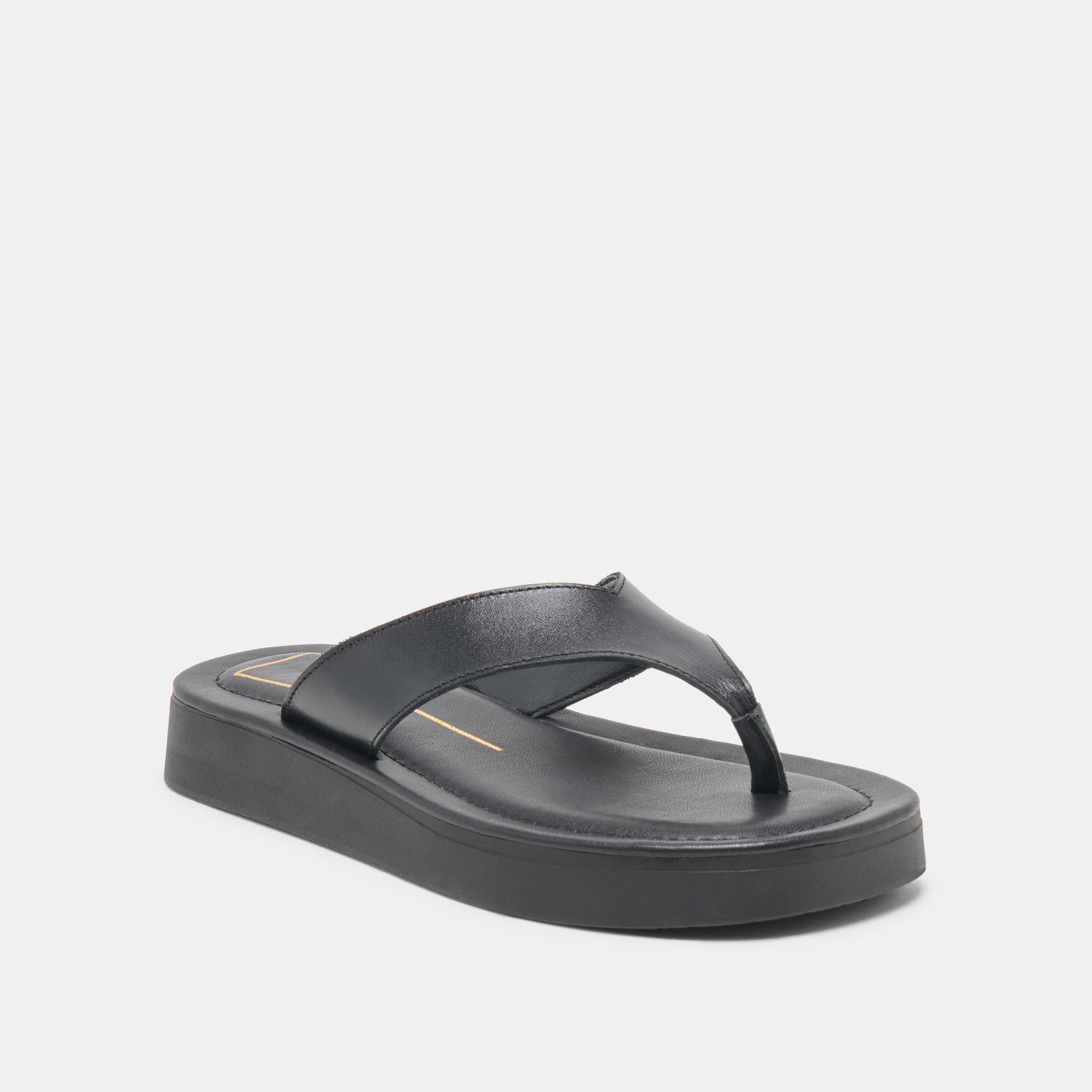 BLAYZE SANDALS BLACK LEATHER