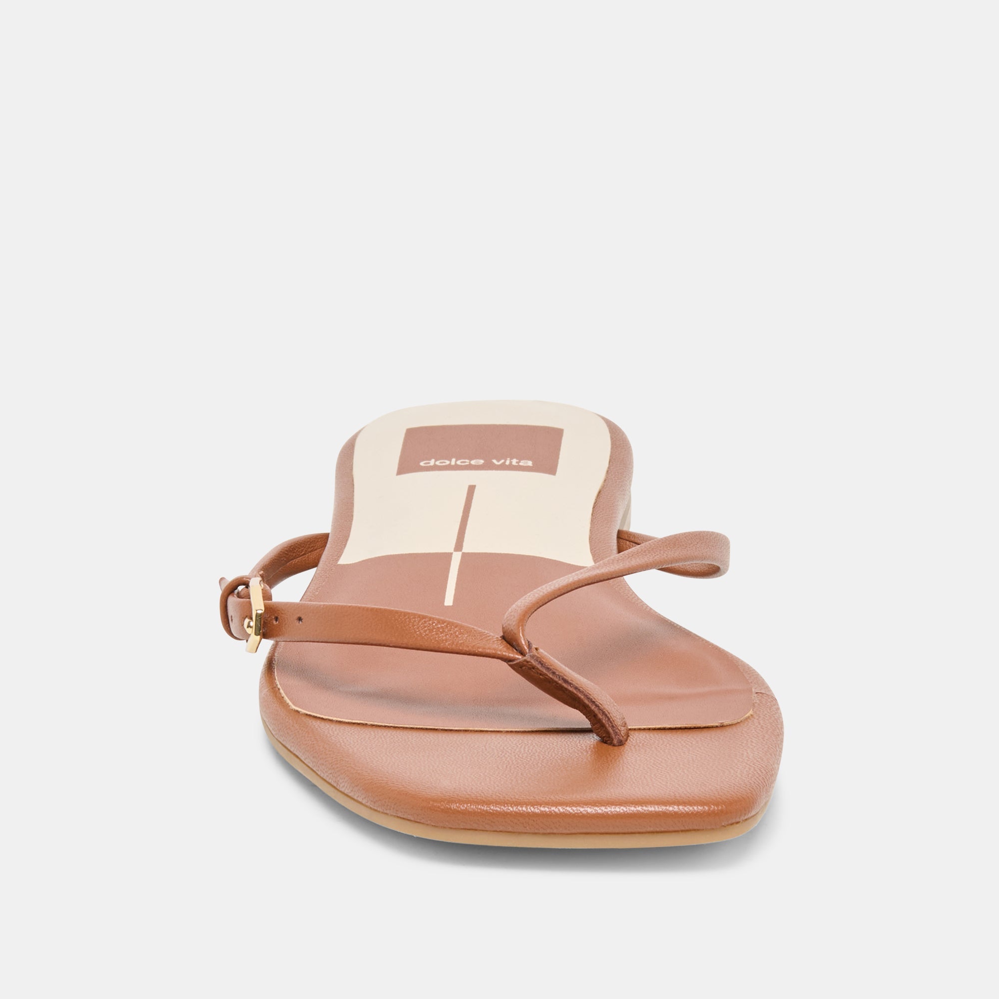 MALTA SANDALS COGNAC LEATHER