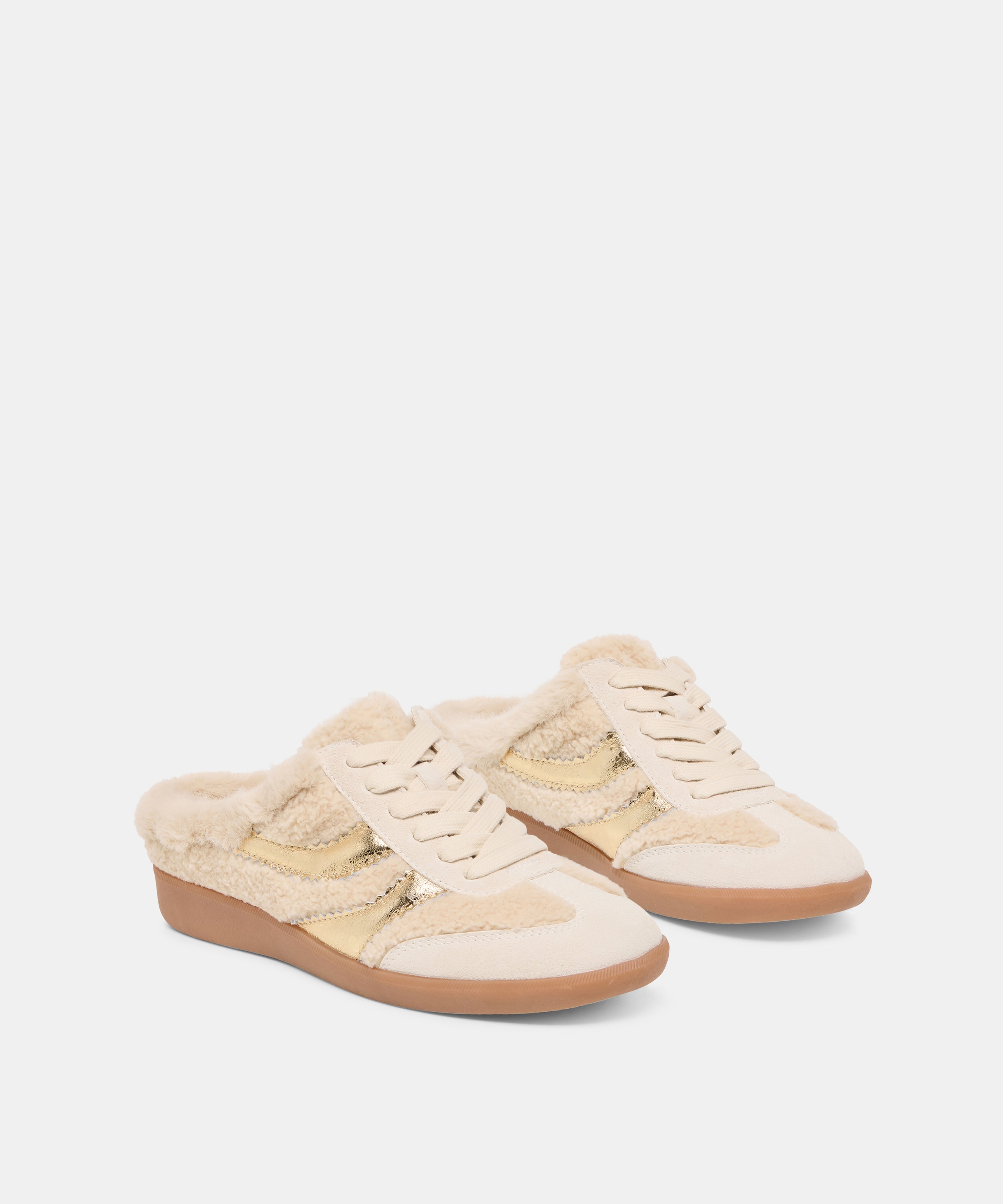 MERIT SLIDE PLUSH SNEAKERS NATURAL MULTI PLUSH